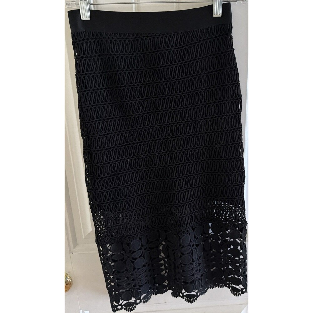 Y2K Bebe Skirt Lined Black Party Skirt Size XS